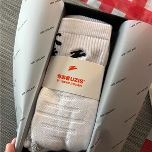 White Athletic Socks for Men